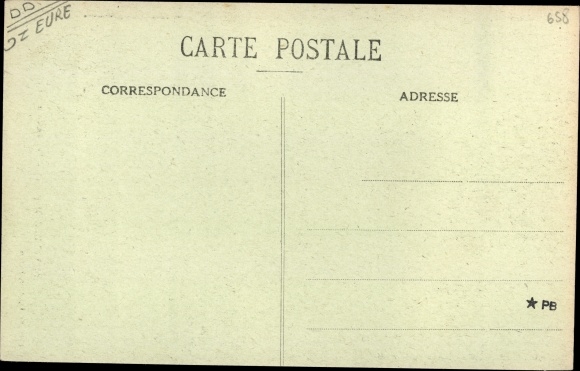 Postcard Le Vaudreuil Eure, Avenue de la Gare