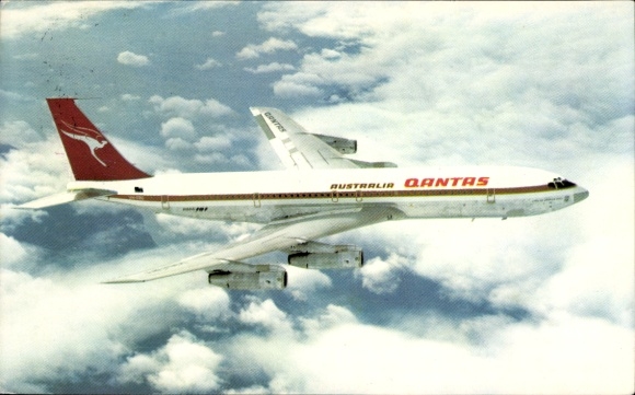 Samolot pasażerski Ak, Boeing 707, Qantas Airways