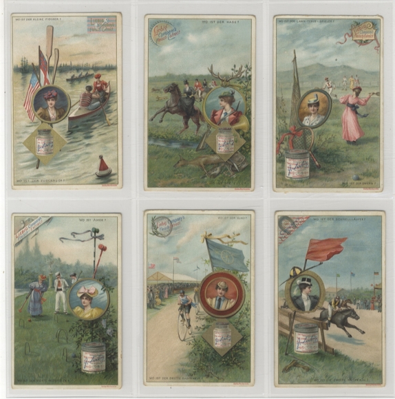 Liebig Pictures Series A 308 Sports Pictures II (with Vexier) 1895