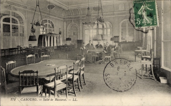 KP Cabourg Calvados, Kursaal, pokój gier Baccarat