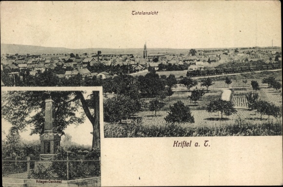 PC Kriftel im Taunus Hessen, war memorial, total view of the site