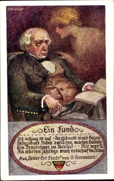 Artyści KP Wilke, Karl Alexander, Znalezisko, O. Kernstock, Unter der Linde