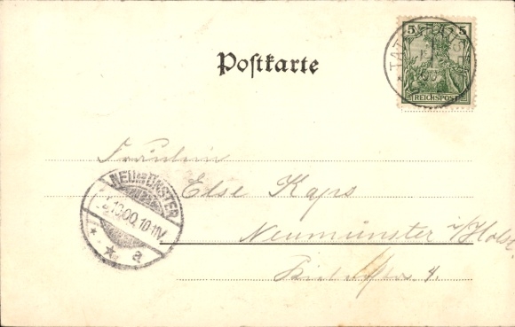 Postcard Tatenhausen Bokel Halle in Westphalia, Gasthof Hoffschulte