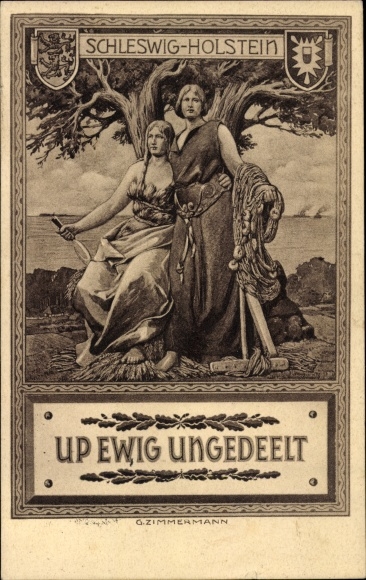 KP artysty Zimmermann, Schleswig-Holstein, Up forever unverdeelt, Schleswig-Holsteiner Bund
