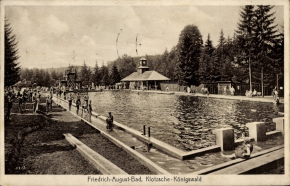 Ak Dresden Klotzsche Königswald