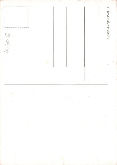 Postcard 20 years NVA 1976, GDR, tanks, soldiers in uniforms