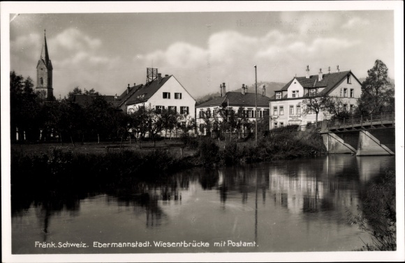 KP Ebermannstadt w Górnej Frankonii, Wiesentbrücke z pocztą