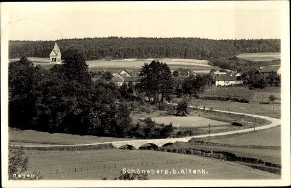 PC Schöneberg near Altenkirchen in the Westerwald, partial view