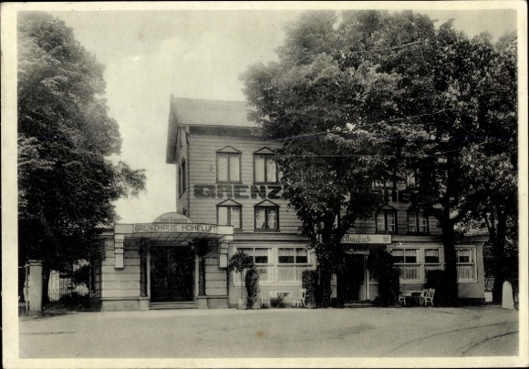 Postcard Hamburg Nord Hoheluft, Grenzhaus Hoheluft