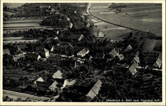 Postcard Oberbruch Heinsberg North Rhine Westphalia, aerial photograph