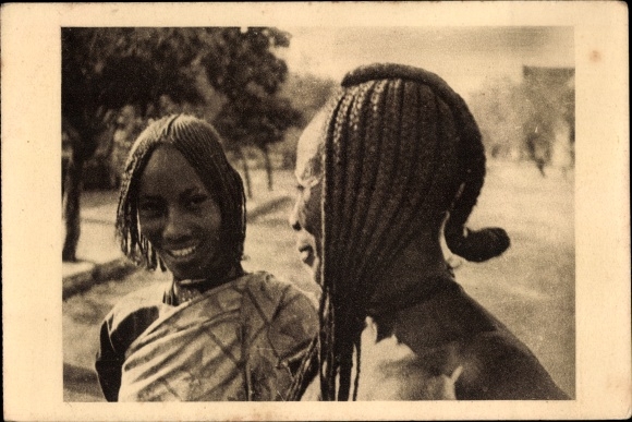 KP Tchad Czad, Afrique Equatoriale Francaise, Types de femmes