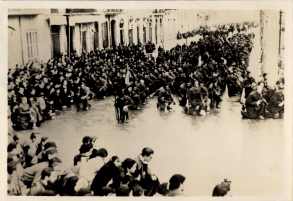 Foto H. Hoffmann, Dankgottesdienst in Taragona, Francos Truppen, Januar 1939