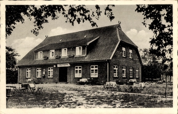 Postcard Höckel Handeloh Handorf near Tostedt in Lower Saxony, Gasthof Heidekrug