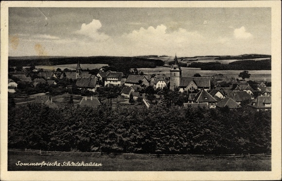 Ak Schledehausen Bissendorf in Niedersachsen, Gesamtansicht