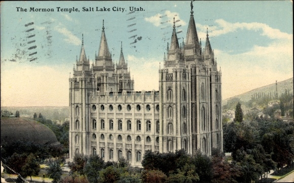 Ak Salt Lake City Utah, VS, Mormoonse tempel