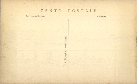 Postcard Paris, International Exhibition of Decorative Arts 1925, Pavillon Lyon, Saint Etienne