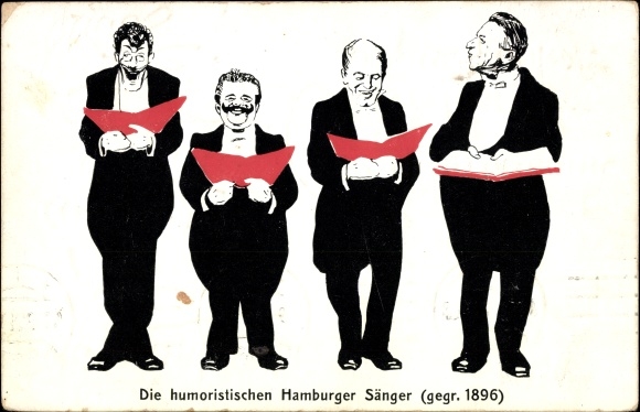 Artysta KP humorystyczni śpiewacy z Hamburga, założony w 1896 r., Lachmund