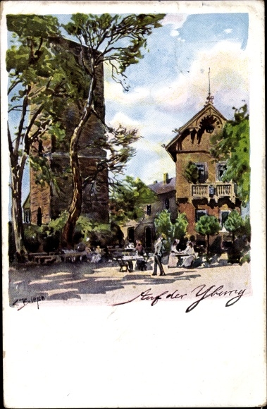 KP artysty Biese, C., Kąpać Kąpać w Schwarzwaldzie, nad rzeką Yburg