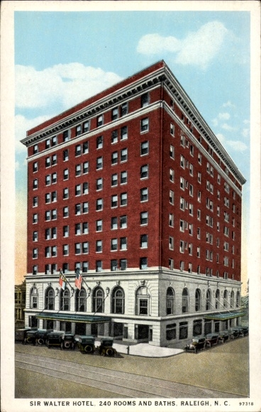 PC Raleigh Noord-Carolina VS, Sir Walter Hotel