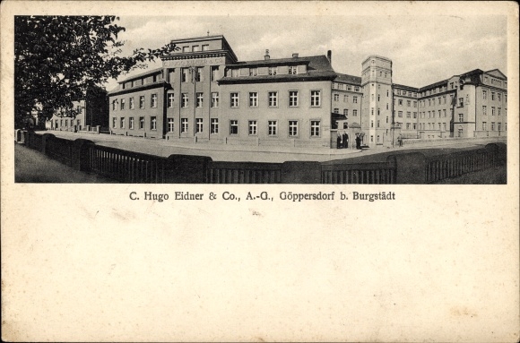 Ak Göppersdorf Burgstädt in Sachsen, C. Hugo Eidner & Co