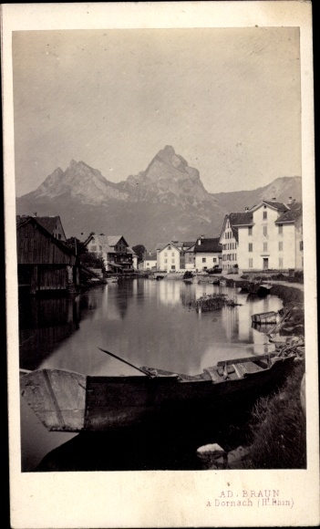 CdV fountain Kt. Schwyz Switzerland, partial view, myths