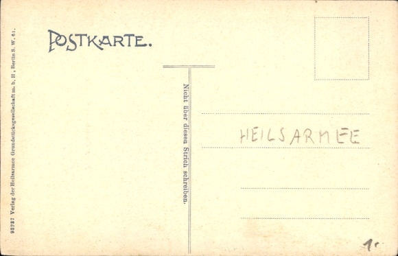 Postcard Mrs. Catherine Booth, Salvation Army