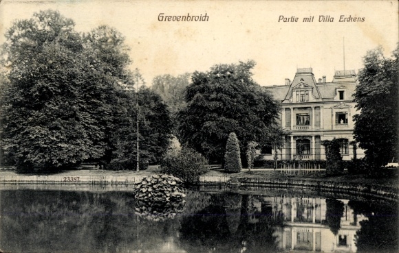 Postcard Grevenbroich in Westphalia, Villa Erckens