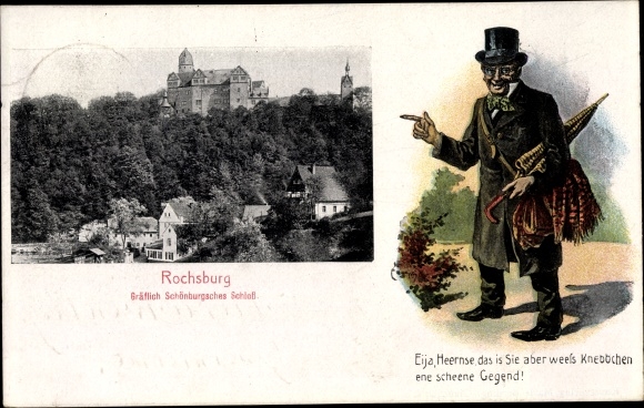 PC Rochsburg Lunzenau in Saxony, Count Schönburgsches Schloss, Fritze Bliemchen