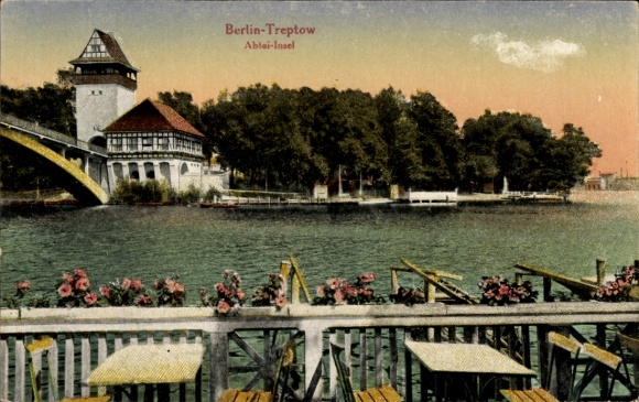 KP Berlin Treptow, wyspa opactwa