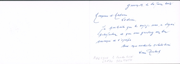 Folding PC Rhin et Danube, French army, May 8, 1945, signature Roetsch
