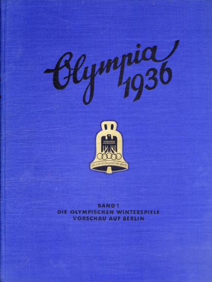 Olympiade 1936 Band I Sammelbilderalbum Reemtsma Zigaretten, Hamburg-Bahrenfeld 1936