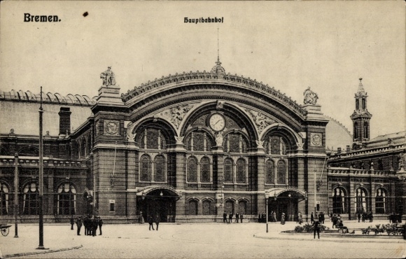 Ak Bremen, Hauptbahnhof