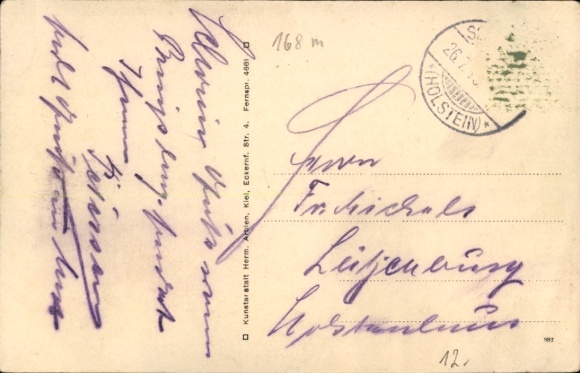 Postcard Schönwalde am Bungsberg in Ostholstein, forester's house