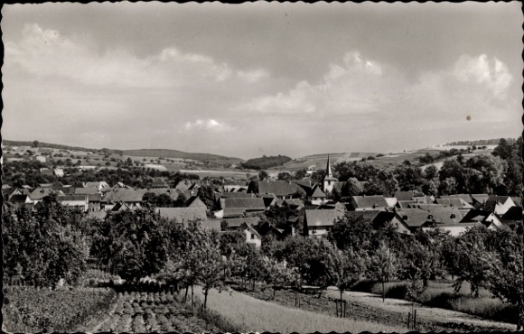 PC Fränkisch Crumbach in the Odenwald, panorama