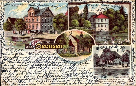 KP Deensen w Dolnej Saksonii, zajazd do domu Campe