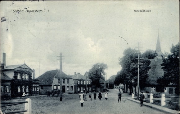 Ak Bad Bramstedt in Holstein, Kirchenbleek