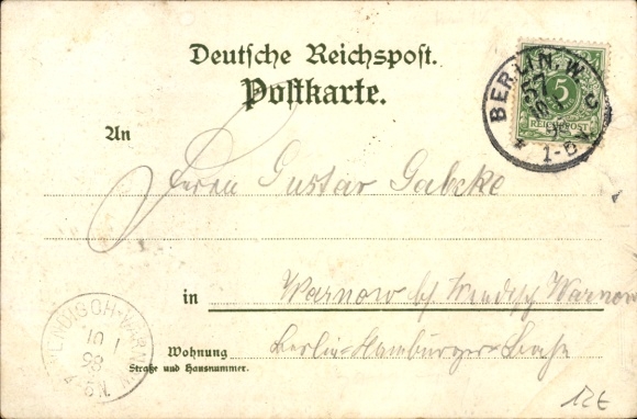 Chromo-Litho Berlin Zehlendorf, Schlachtensee Castle