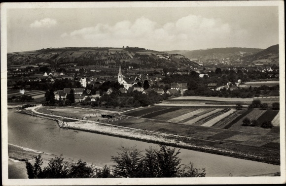 KP Neckarelz Mosbach am Odenwald, dom rekolekcyjny Marii Trost, kościół rekolekcyjny, widok na miasto