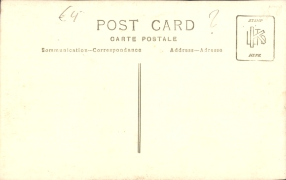 Postcard Great Britain ?, local party