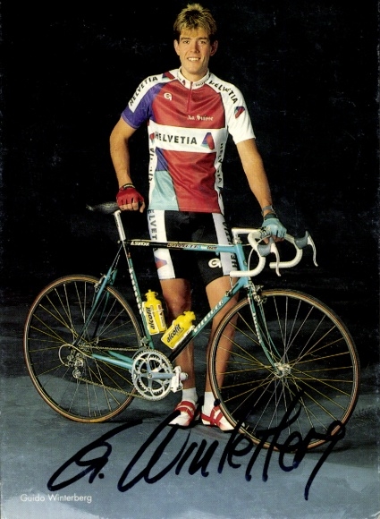 PC cyclist Guido Winterberg, autograph