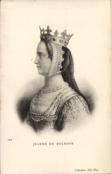 PC Joan of Bourbon, portrait