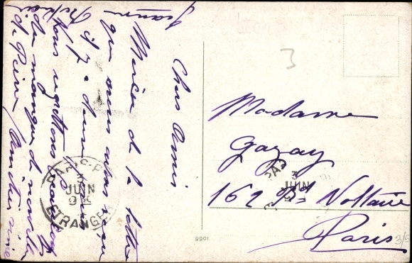 Postcard Salut d&#39;Orient, Sheikh Ul Islam of the Jannissaries, Janitscharen