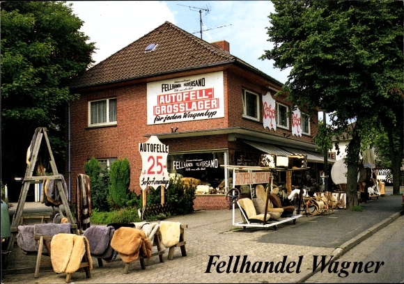 PC Schneverdingen in the Lüneburg Heath, Wagner fur trade, Harburger Straße 17A, car skins