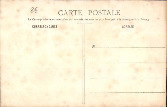 Postcard Senonches Eure et Loir, Rue de la Gare