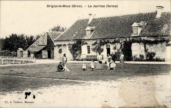Ak Origny Le Roux Orne, La Jarrias, ferme
