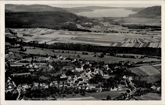 Ak Orsingen Nenzingen Baden Württemberg, luchtfoto