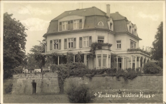 Photo Postcard Dresden Hosterwitz, Victoria House