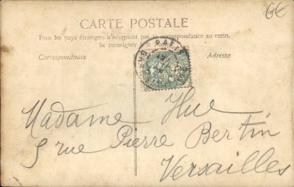 Letters Postcard First Name Louise, Women's Portraits