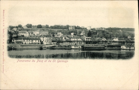 PC Le Pecq Yvelines, Panorama du Pecq et de St. Germain