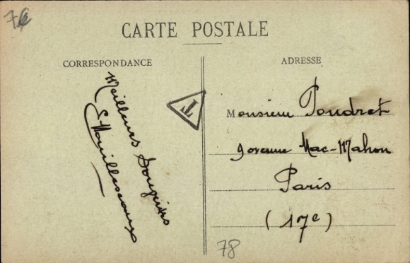 Postcard Rochefort en Yvelines, Vue partial